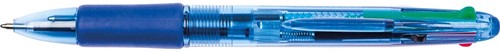 Q-CONNECT 4 kleuren balpen, 0,7 mm, medium punt