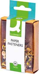 Q-CONNECT attaches parisiennes, boîte de 80 pièces