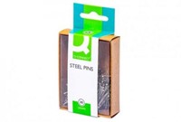 Q-CONNECT aiguilles décoratives, 0,85 x 30 mm, nickelées, boîte de 30 grammes-2