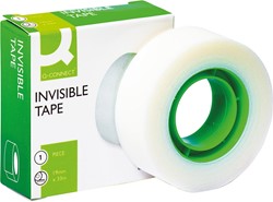 Q-connect plakband, invisible, 19 mm x 33 mm