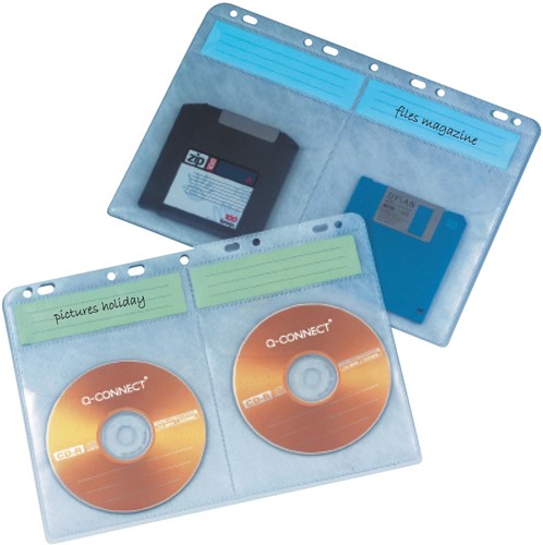 Q-CONNECT pochette pour CD A4 PP 10 pièces