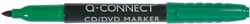 Q-CONNECT CD-DVD marker, fijn, groen