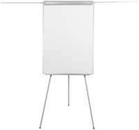 Q-CONNECT tableau de conférence, ft 70 x 100 cm, avec bras extensibles, en acier, magnétique, trépied-3