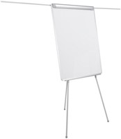 Q-CONNECT tableau de conférence, ft 70 x 100 cm, avec bras extensibles, en acier, magnétique, trépied-1