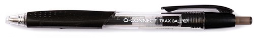 Q-CONNECT balpen, met grip, medium punt, zwart