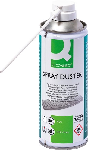 Q-CONNECT aérosol dépoussierante sans HFC, 400 ml