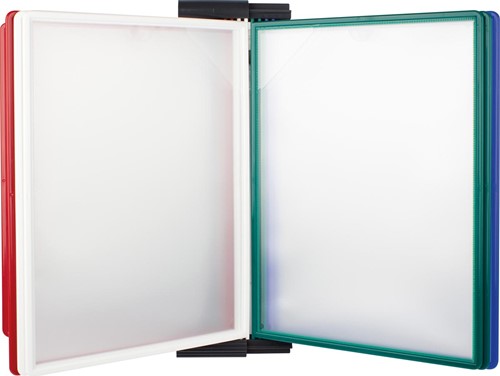 Q-CONNECT Quickfind Anthracite module d'extension avec 10 pochettes