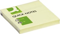 Q-CONNECT Quick Notes, ft 76 x 76 mm, 100 feuilles, jaune-3