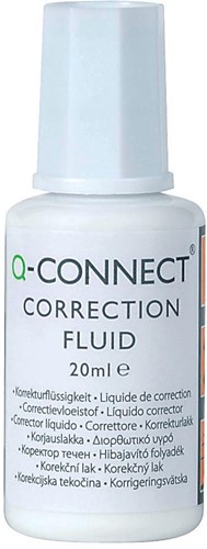 Q-CONNECT correcteur liquide bouteille de 20 ml