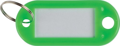 Q-CONNECT porte-clés, paquet de 10 pièces, vert