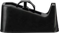 Q-CONNECT plakbandafroller, voor rollen van 25 x 33 m of 25 x 66 m, zwart-2