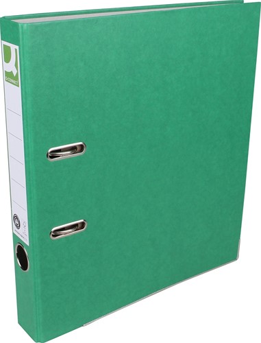 Q-CONNECT classeur, pour ft A4,en Recycolor papier, dos de 5 cm, vert