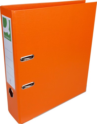 Q-CONNECT classeur, pour ft A4, entièrement en PP, dos de 8 cm, orange