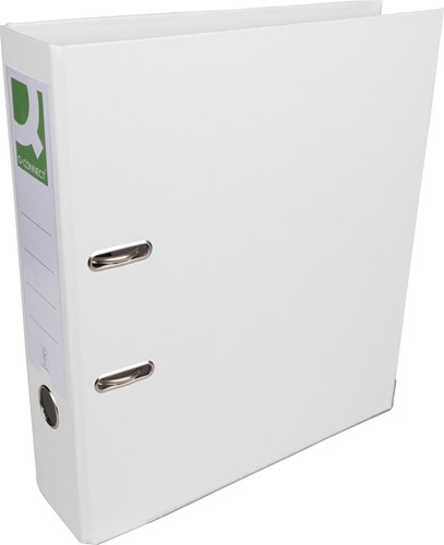 Q-CONNECT classeur, pour ft A4, entièrement en PP, dos de 8 cm, blanc