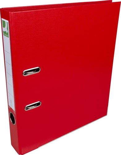 Q-CONNECT classeur, pour ft A4, entièrement en PP, dos de 5 cm, rouge