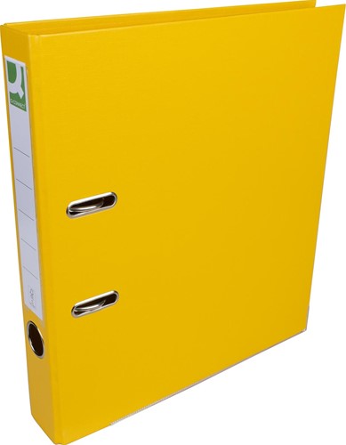 Q-CONNECT classeur, pour ft A4, entièrement en PP, dos de 5 cm, jaune