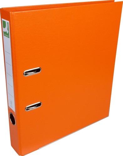 Q-CONNECT classeur, pour ft A4, entièrement en PP, dos de 5 cm, orange