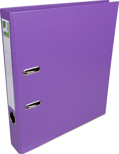 Q-CONNECT classeur, pour ft A4, entièrement en PP, dos de 5 cm, violet