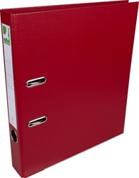 Q-CONNECT ordner, voor ft A4, volledig uit PP, rug van 5 cm, bordeaux