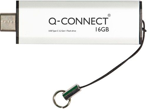 Q-CONNECT clé USB-C 3.2 Gen1, argent, 16 Go