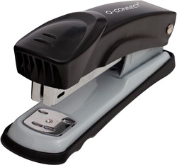 Q-CONNECT agrafeuse, métal, half strip, 25 feuilles, noir