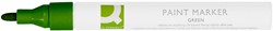 Q-CONNECT paint marker, op oliebasis, ronde punt, groen