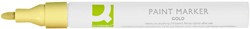 Q-CONNECT paint marker, op oliebasis, ronde punt, goud
