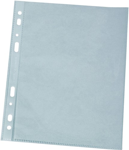 Q-CONNECT pochette perforée A4 perforation 11 trous lisse 100 microns