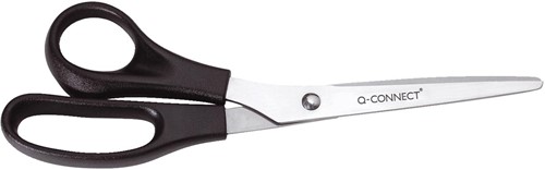 Q-CONNECT schaar, linkshandig, 21 cm, op blister