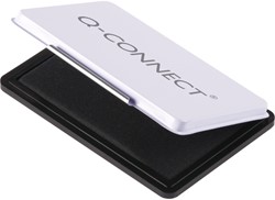 Q-CONNECT tampon encreur, ft 90 x 55 mm, noir