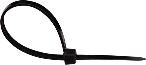Q-CONNECT serre-câbels, ft 100 x 2,5 mm, paquet de 100 pièces, noir