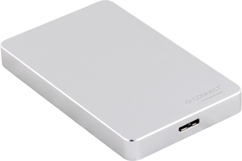 Q-CONNECT disque dur externe USB 3.0, argent, 2 To