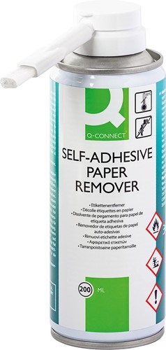 Q-CONNECT décolleur pour étiquettes et autocollants, bouteille de 200 ml