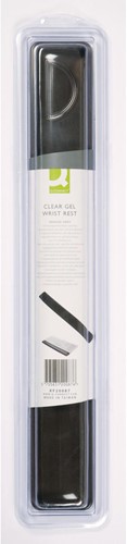 Q-CONNECT polssteun antislip transparant zwart