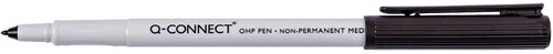 Q-CONNECT OHP-marker, non permanent, medium, zwart