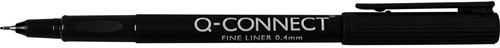 Q-CONNECT feutre, 0,4 mm, noir