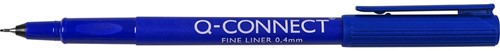 Q-CONNECT feutre, 0,4 mm, bleu