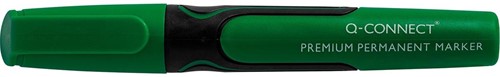 Q-CONNECT Premium marqueur permanent, 3 mm, pointe ronde, vert