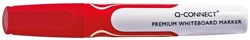 Q-CONNECT Permium marqueur tableau blanc, 3 mm, pointe ronde, rouge