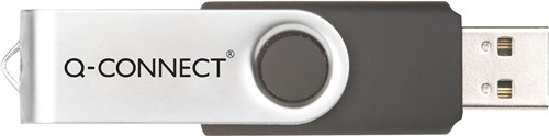 Q-CONNECT USB stick 2.0, zwart, 32 GB