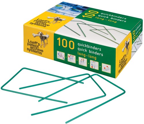 Loeff's quickbinder Longueur 140mm Boite 100 pcs
