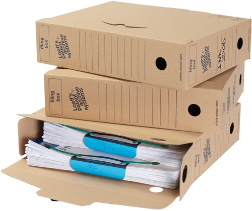 Loeff's boîtes à archives Box Filing 345x250x80 mm, emballage de 50 pièces 1 Stuk