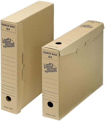 Loeff's boîtes d'archivages Space box 320 x 240 x 60 mm, paquet de 50 pièces 1 Stuk