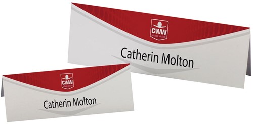 AVERY Cartes de nom imprimables 20 feuilles, 40 pièces (ft 180 x 60 mm) 20 Stuk