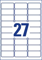 Avery bestendige veiligheidsetiketten, ft 63,5 x 29,6 mm, 540 stuks, 27 per vel, doos van 20 vel-3