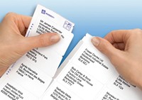 Avery L7163, Etiquettes adresses, Laser, Ultragrip, blanches, 100 pages, 14 per page, 99,1 x 38,1 mm 100 Vel-3
