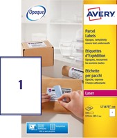 Avery L7167B-100 BlockOut étiquettes autocollantes QuickPeel, ft 199,6 x 289,1 mm (l x h), 100 étiquettes-2