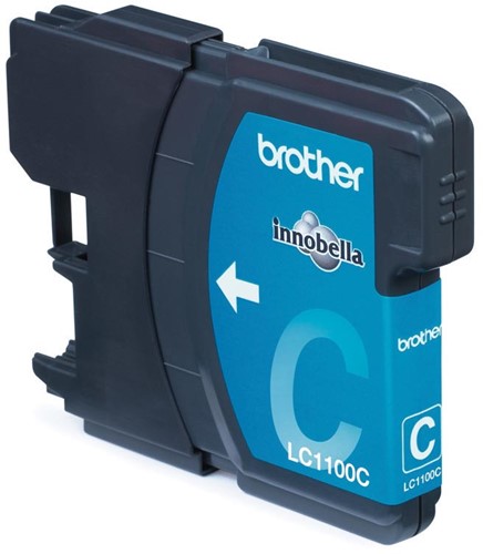 Brother inktcartridge, 325 pagina's - OEM: LC-1100C, cyaan 1 Stuk