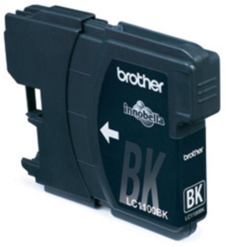 Brother inktcartridge, 450 pagina's, OEM LC-1100BK, zwart 1 Stuk