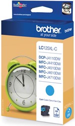 Brother inktcartridge, 1.200 pagina's, OEM LC-125XLC, cyaan 1 Stuk
